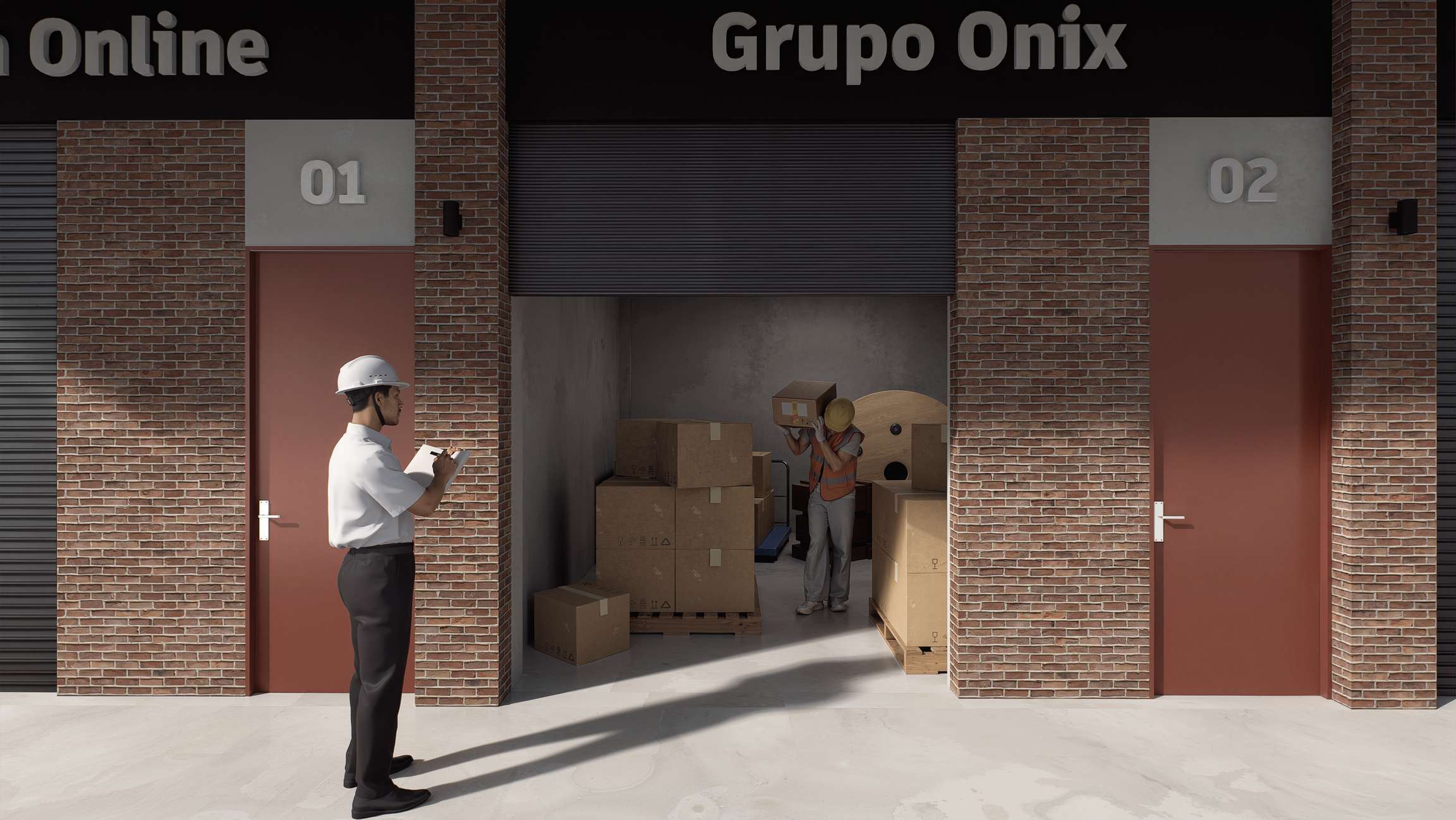 Acceso a las bodegas de Heritage para operación y carga